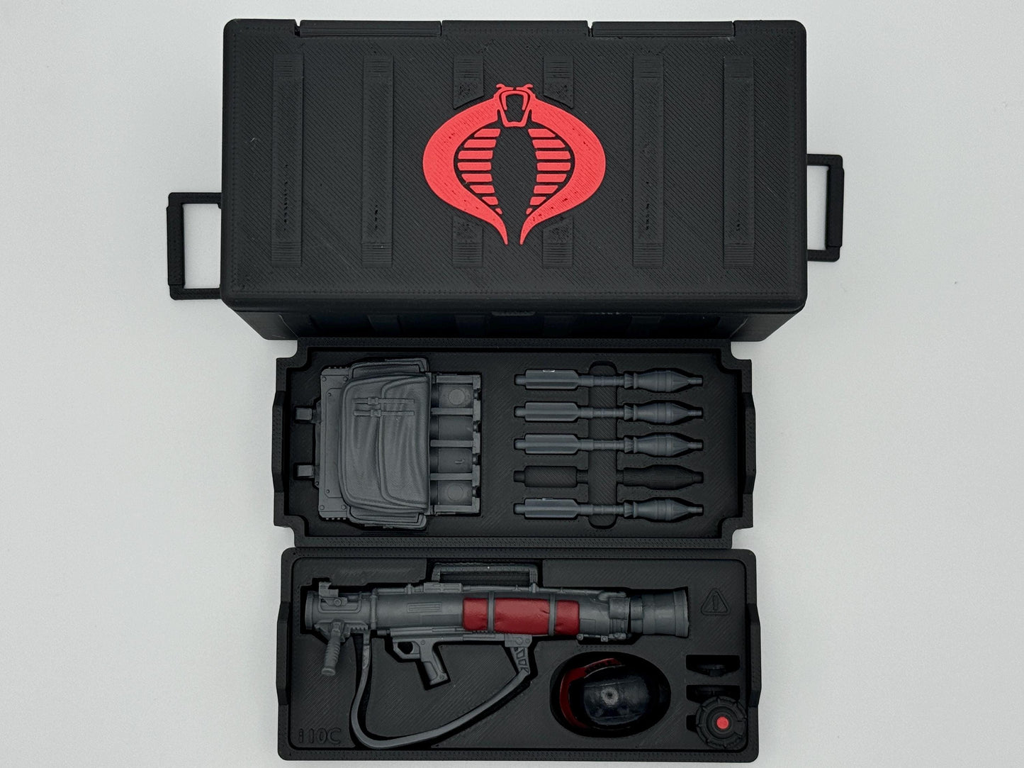 Mission Crate: Large HISS Infantry Trooper 110 Fire Team - G.I. Joe/Cobra