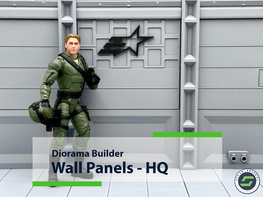 Diorama: G.I. Joe HQ - Basic Walls